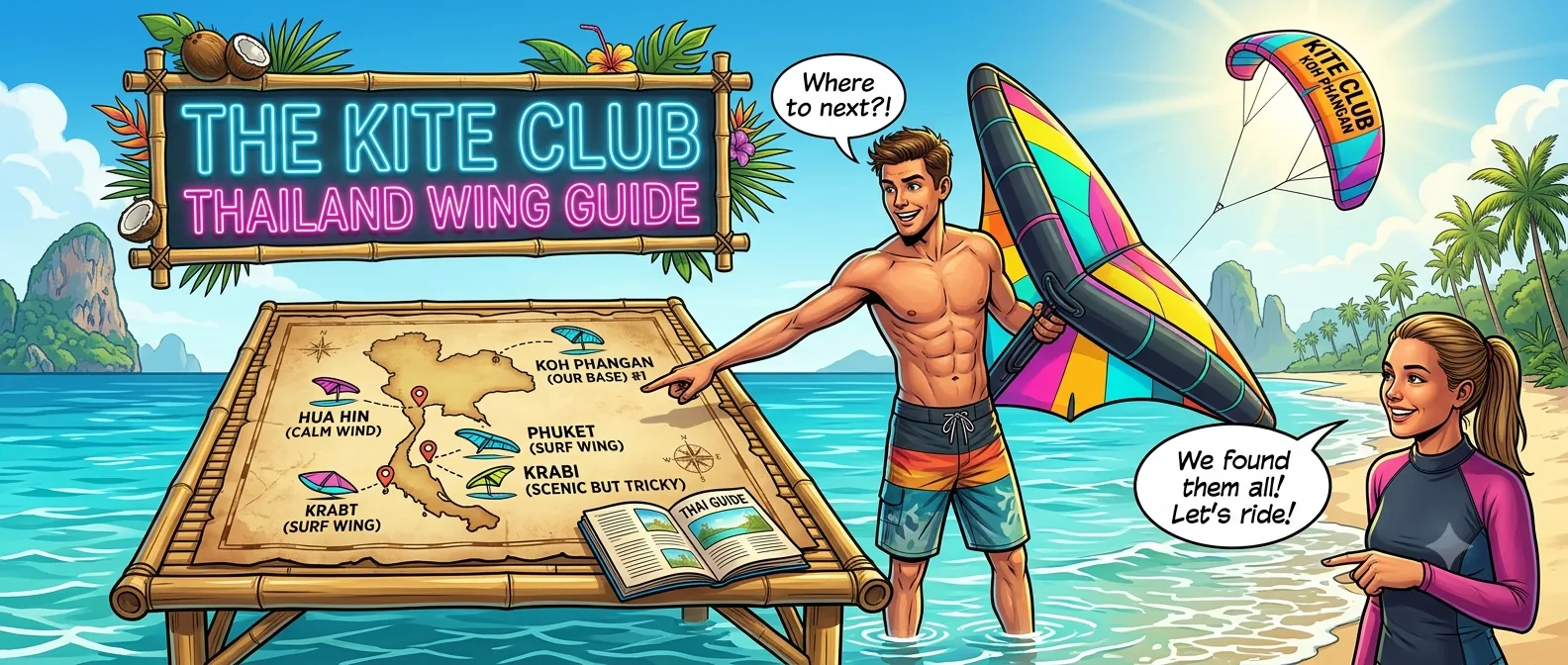 Wing Foil Lessons & Rental in Koh Phangan — How to Start