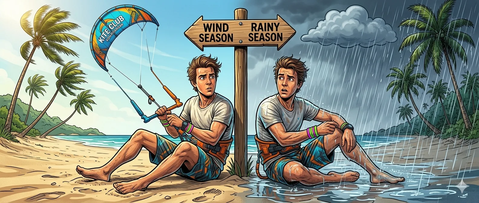 Best Time to Kitesurf in Koh Phangan: Complete Monthly Guide