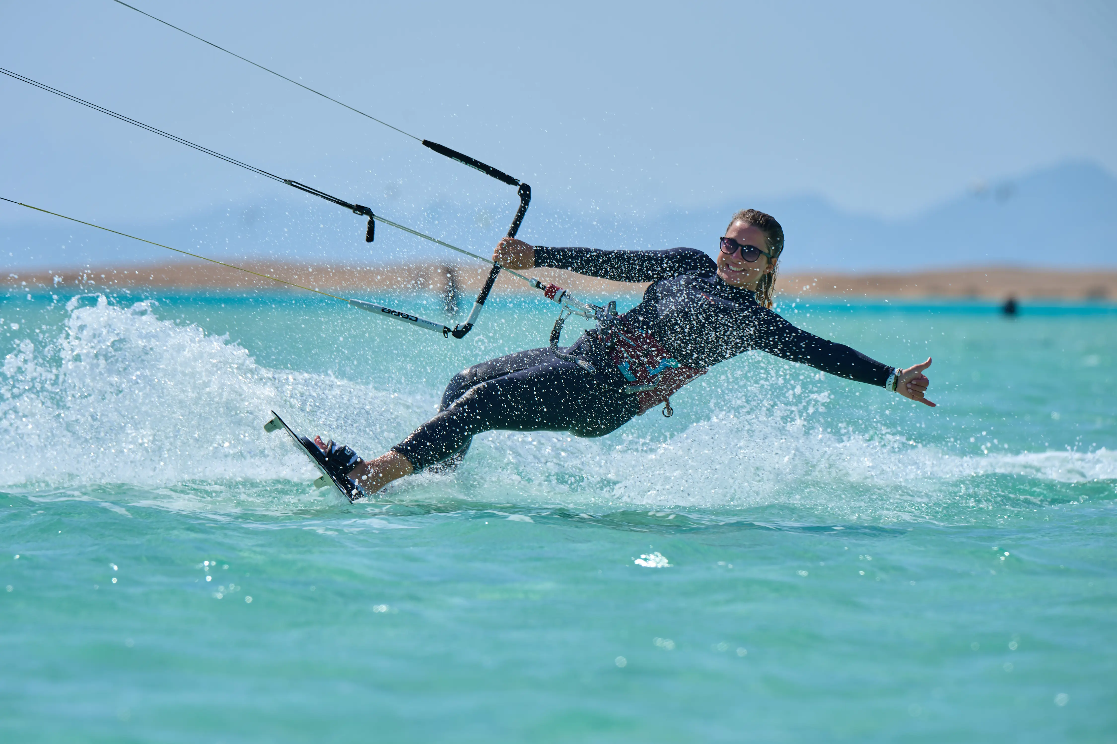 Kite gear rental at Koh Phangan — Slingshot kites, boards and bars available