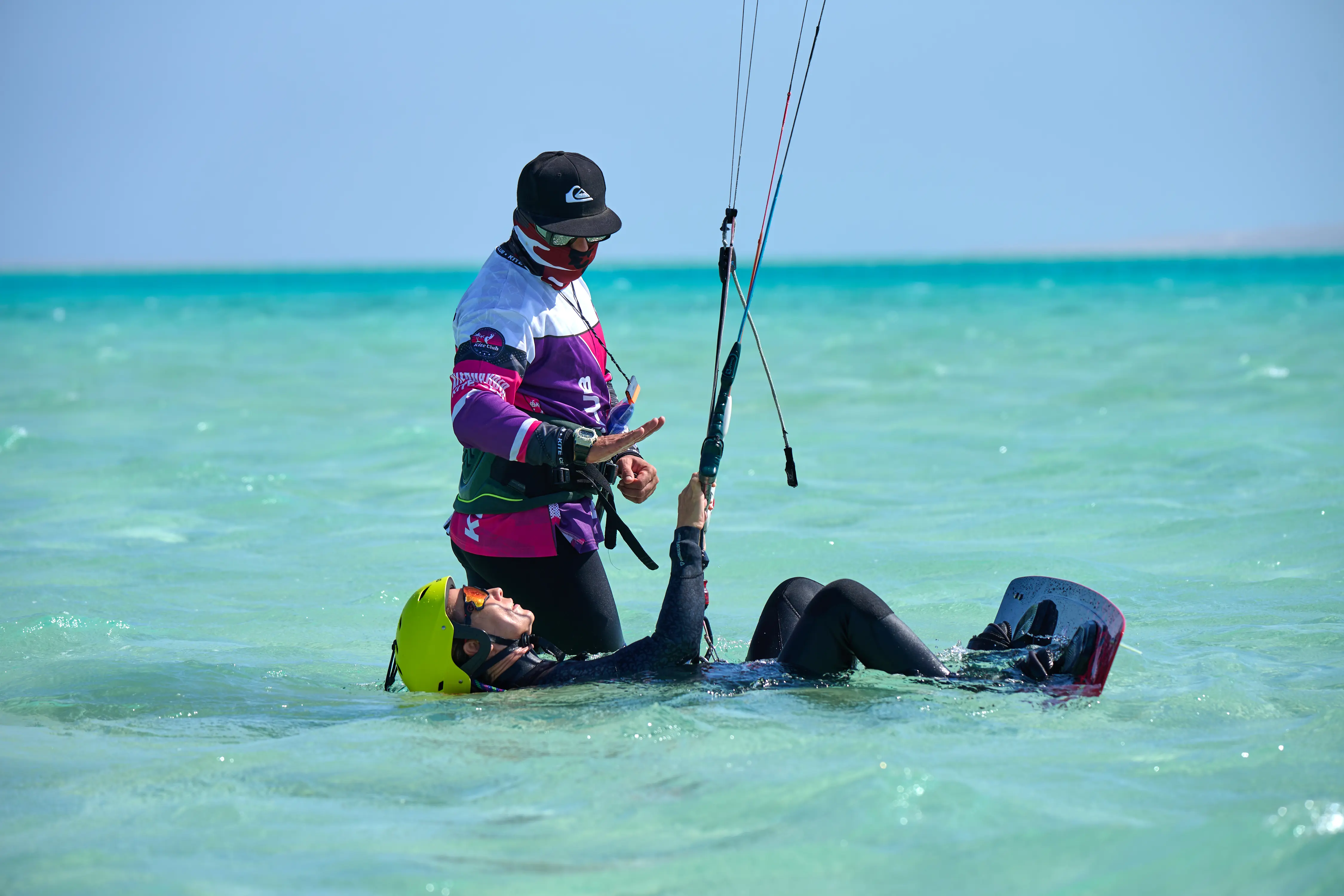 Learn to kitesurf at Koh Phangan — IKO certified lessons on flat water lagoon