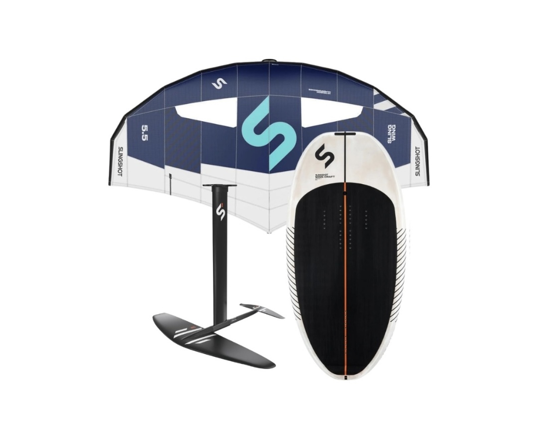 Wing foil equipment shop Koh Phangan — Slingshot wings, foil boards and gear for sale